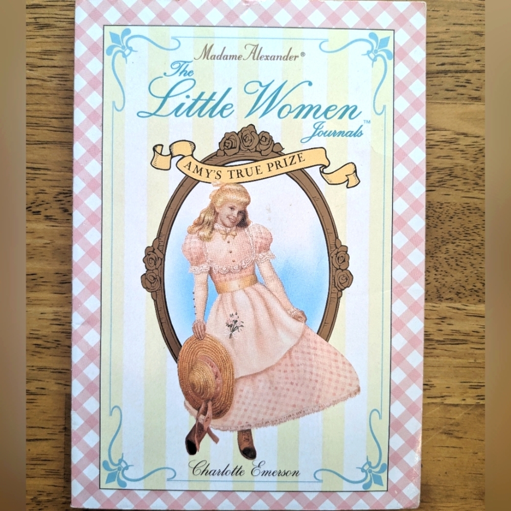 Madame Alexander Little Women Journals Amy's True Prize Vintage Book Excellent